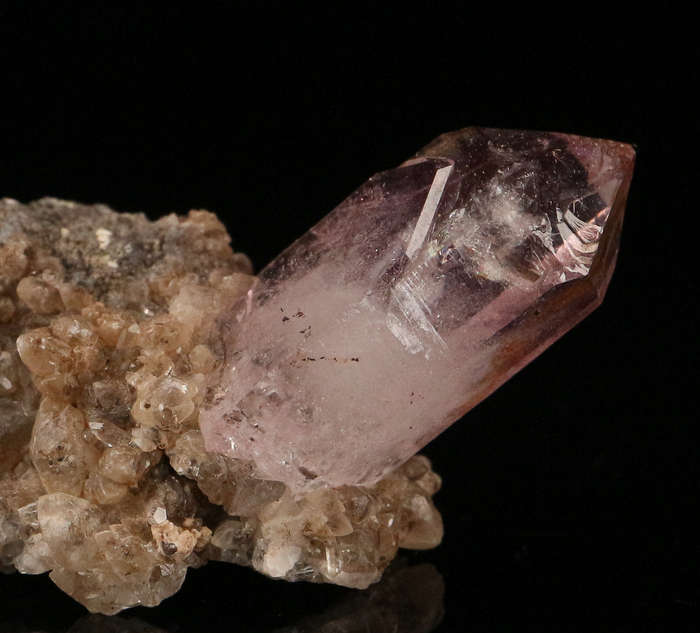 Amethyst Quartz on Matrix, Gobobosebberge Mnt, Namibia