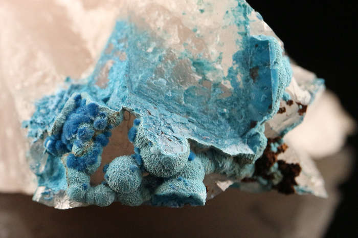 Shattuckite on Matrix, Kaokoveld Region, Namibia