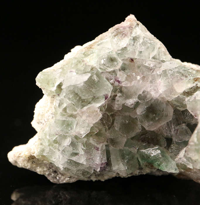 Fluorite on Feldspar, Erongo Mnt Region, Namibia