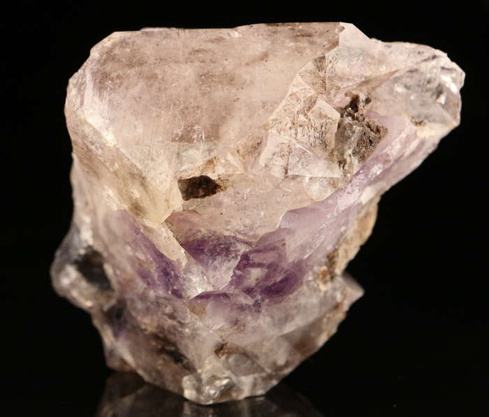 Amethyst Smoky Quartz Cluster, Gobobosebberge Mnt, Namibia