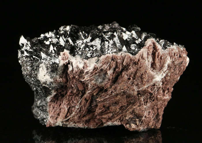 Hausmannite Cluster, "N'Chwaning II Mine, Kalahari Manganese Field, Northern Cape, South Africa "
