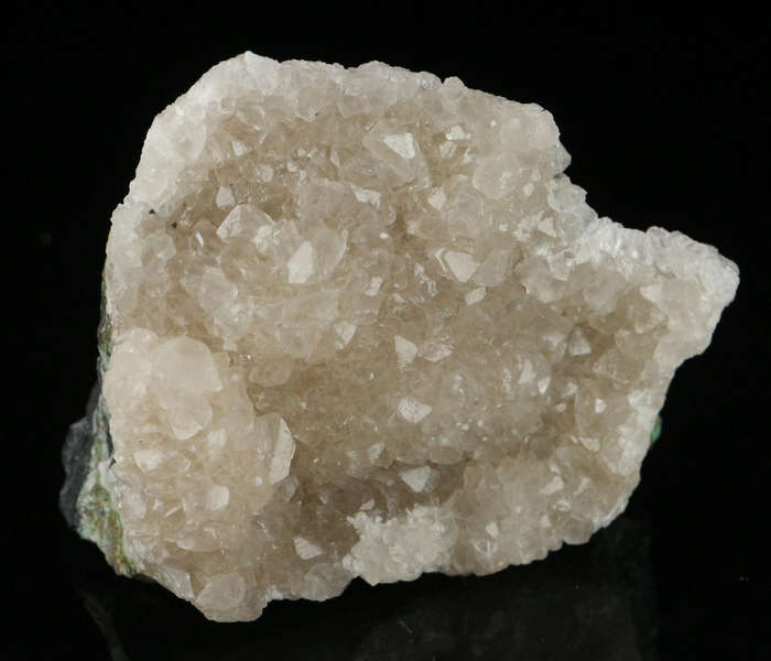 Calcite on Duftite, Tsumeb Mine, Namibia