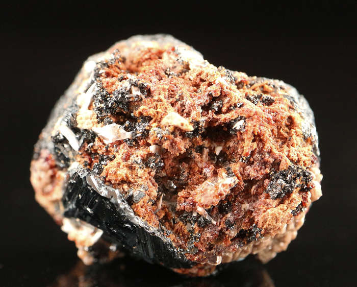 Andradite on Hematite, Wessels Mine, Northern Cape, South Africa