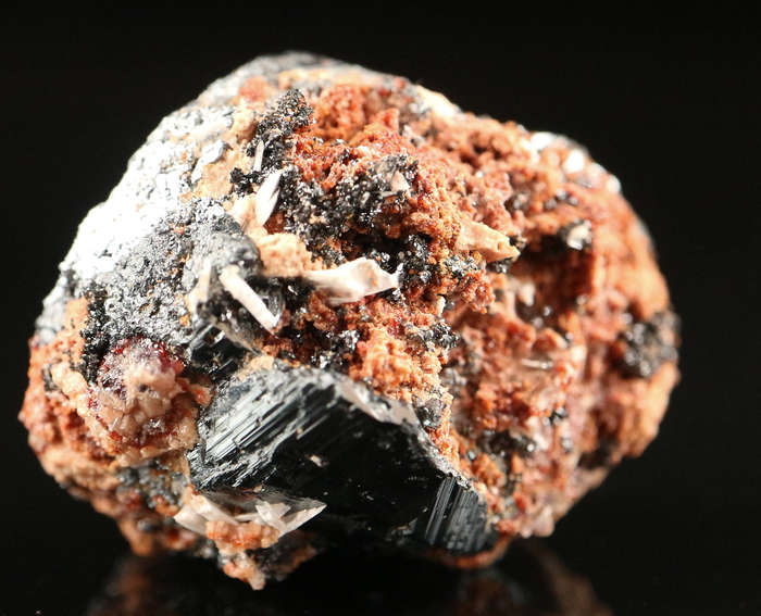 Andradite on Hematite, Wessels Mine, Northern Cape, South Africa