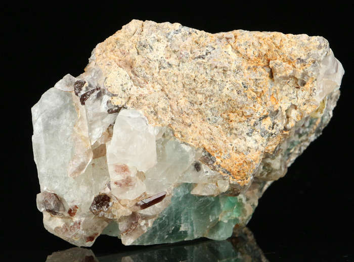 Fluorite, Quartz on Matrix, Riemvasmaak, Northern Cape, South Africa