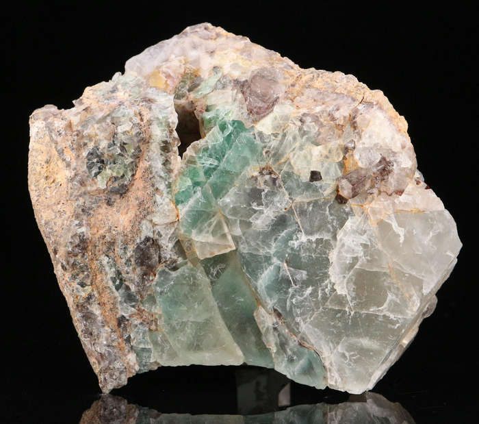 Fluorite, Quartz on Matrix, Riemvasmaak, Northern Cape, South Africa