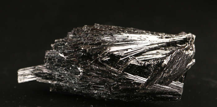 Schorl Crystal Cluster, Erongo Mnt Region, Namibia