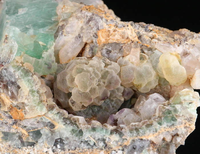 Fluorite, Quartz on Matrix, Riemvasmaak, Northern Cape, South Africa