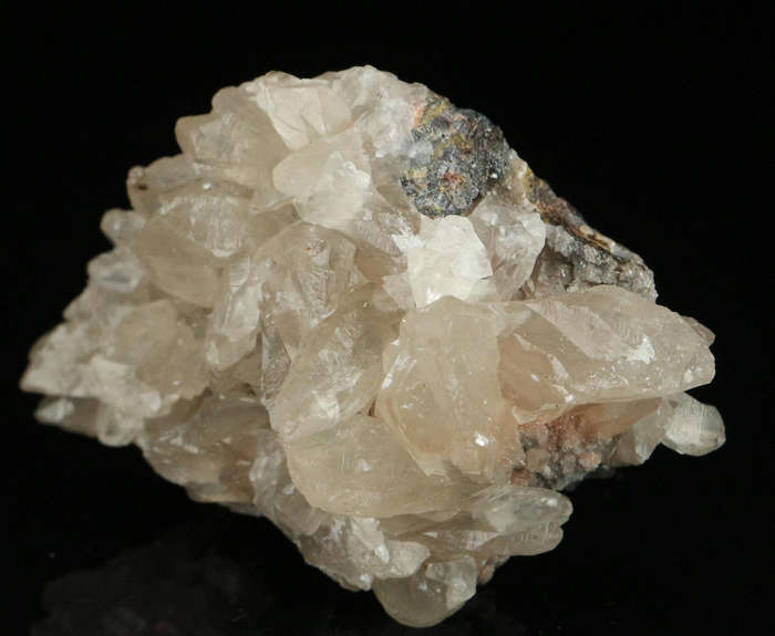 Smithsonite on Matrix, Tsumeb Mine, Namibia