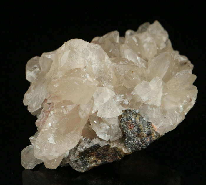 Smithsonite on Matrix, Tsumeb Mine, Namibia