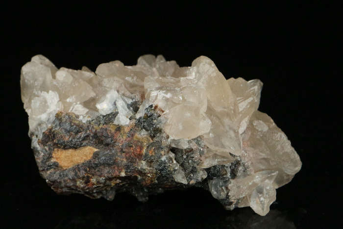 Smithsonite on Matrix, Tsumeb Mine, Namibia