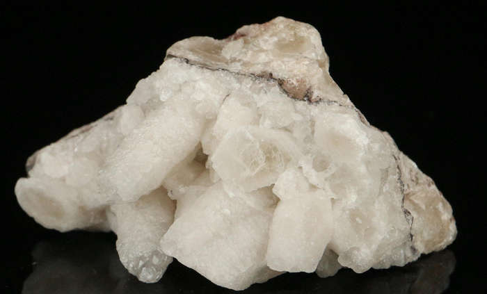 Calcite on Matrix, "N'Chwaning II Mine, Kalahari Manganese Field, Northern Cape, South Africa "