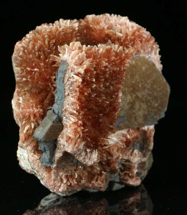 Inesite on Matrix, "N'Chwaning II Mine, Kalahari Manganese Field, Northern Cape, South Africa "