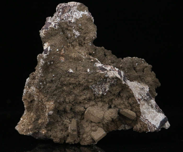 Lizardite on Hydroxyapophyllite on Matrix,"N'Chwaning II Mine, Kalahari Manganese Field, Northern Ca