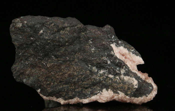 Rhodochrosite on Matrix,"N'Chwaning II Mine, Kalahari Manganese Field, Northern Cape, South Africa "
