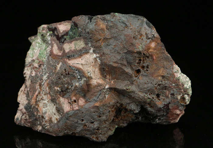 Kolwezite on Goethite, Tenke Fungurume, DR Congo