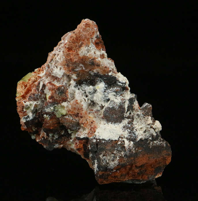 Ettringite on Matrix, "N'Chwaning II Mine, Kalahari Manganese Field, Northern Cape, South Africa "