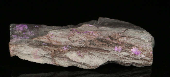 Sugilite on Matrix, "N'Chwaning III Mine, Kalahari Manganese Field, Northern Cape, South Africa "