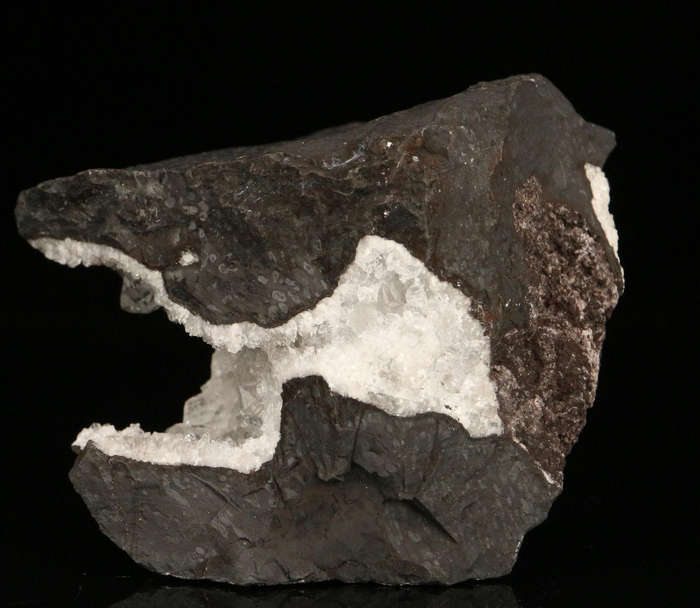 Calcite in Vug, "N'Chwaning II Mine, Kalahari Manganese Field, Northern Cape, South Africa "