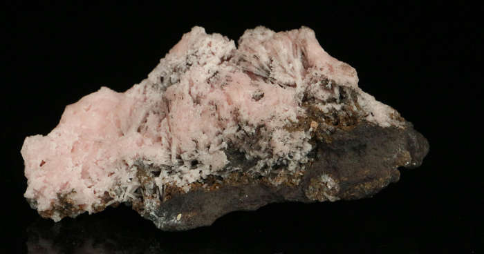 Kutnohorite on Matrix, "N'Chwaning II Mine, Kalahari Manganese Field, Northern Cape, South Africa "