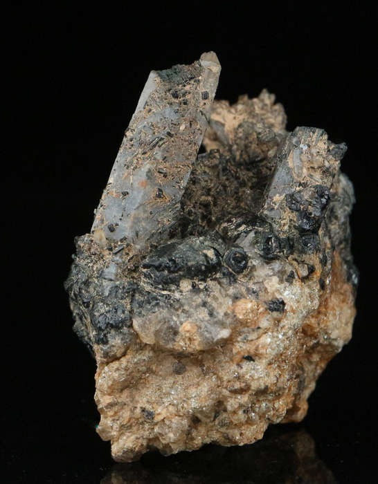Schorl incl Quartz, Erongo Mnt Region, Namibia