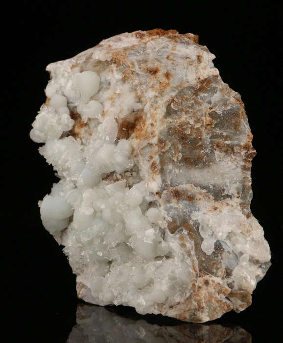 Hemimorphite, Smithsonite on Matrix, Skorpion Mine, Karas Region, Namibia