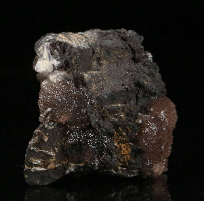 Olmiite on Matrix, "N'Chwaning II Mine, Kalahari Manganese Field, Northern Cape, South Africa "