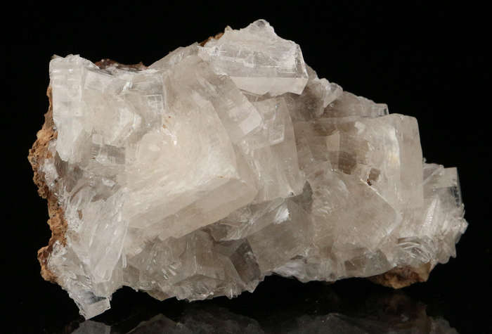 Hydroxyapophyllite on Matrix,"N'Chwaning II Mine, Kalahari Manganese Field, Northern Cape, South Afr