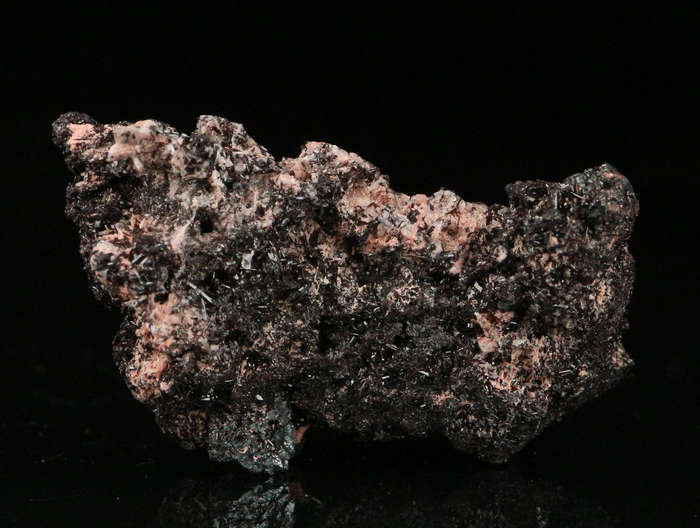 Manganvesuvianite on Matrix,"N'Chwaning II Mine, Kalahari Manganese Field, Northern Cape, South Afri