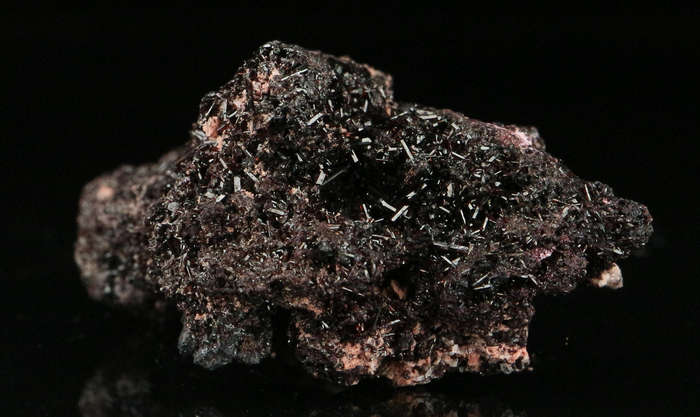 Manganvesuvianite on Matrix,"N'Chwaning II Mine, Kalahari Manganese Field, Northern Cape, South Afri