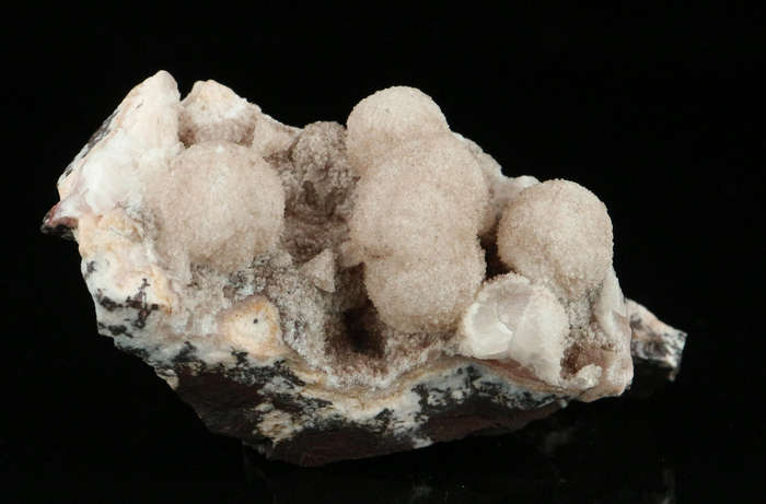 Calcite on Matrix, "N'Chwaning II Mine, Kalahari Manganese Field, Northern Cape, South Africa "