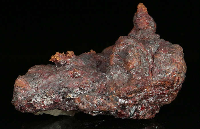 Native Copper on Cuprite, Tsumeb Mine, Namibia