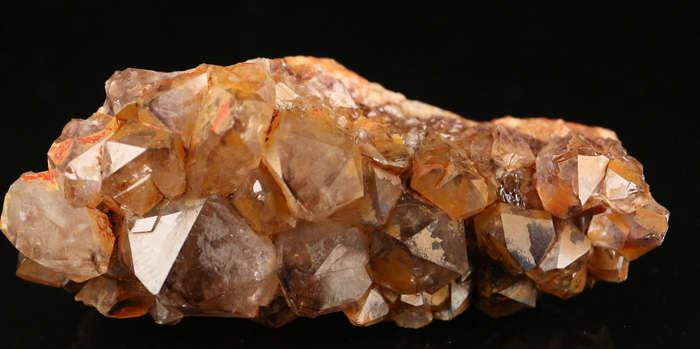 Smoky Amethyst Cactus Quartz, Boekenhouthoek, Mpumalanga, South Africa