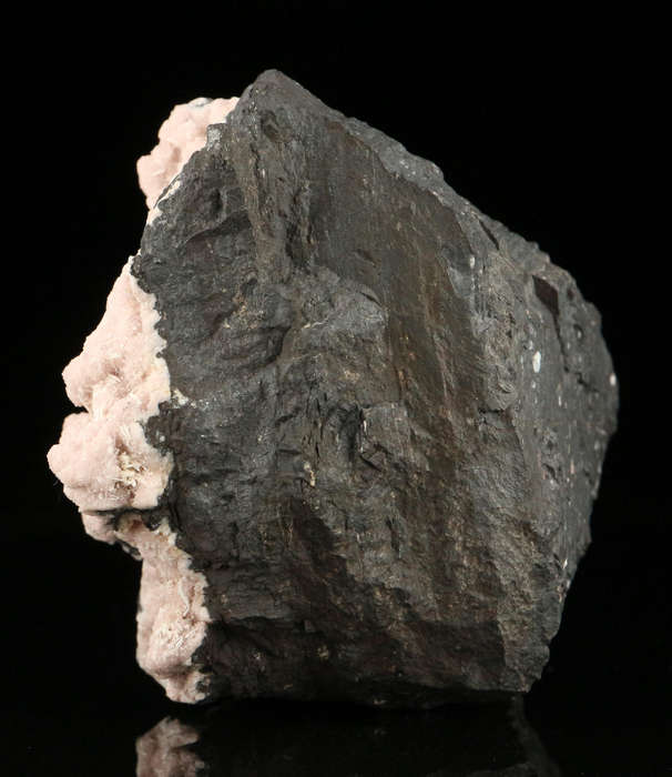 Rhodochrosite on Matrix,"N'Chwaning II Mine, Kalahari Manganese Field, Northern Cape, South Africa "