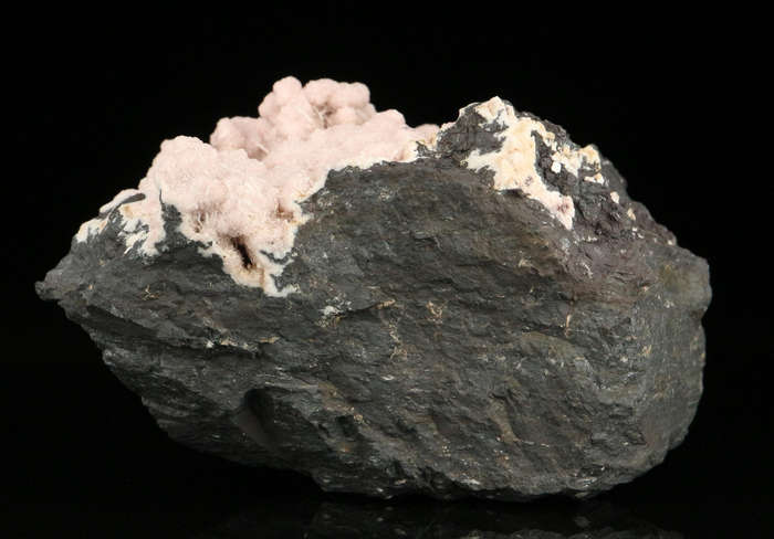 Rhodochrosite on Matrix,"N'Chwaning II Mine, Kalahari Manganese Field, Northern Cape, South Africa "