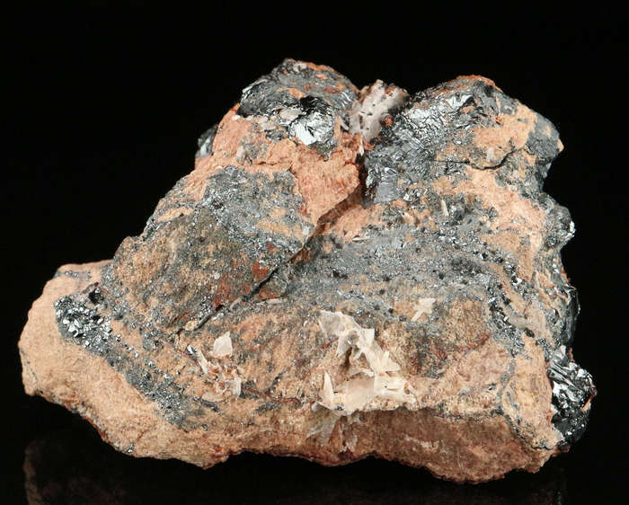 Hematite, Andradite on Matrix,"N'Chwaning II Mine, Kalahari Manganese Field, Northern Cape, South Af