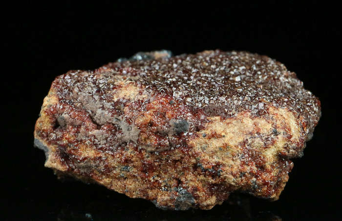 Hematite, Andradite on Matrix,"N'Chwaning II Mine, Kalahari Manganese Field, Northern Cape, South Af