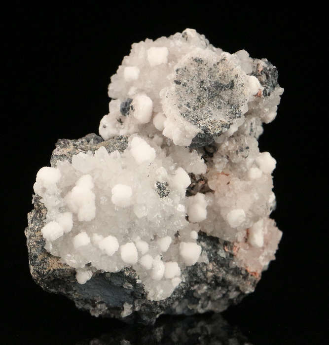 Calcite on Calcite on Matrix,"N'Chwaning II Mine, Kalahari Manganese Field, Northern Cape, South Afr
