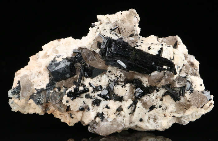 Schorl, Quartz & Feldspar, Erongo Mnt Region, Namibia