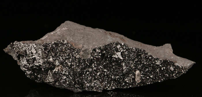 Hausmannite, "N'Chwaning II Mine, Kalahari Manganese Field, Northern Cape, South Africa "