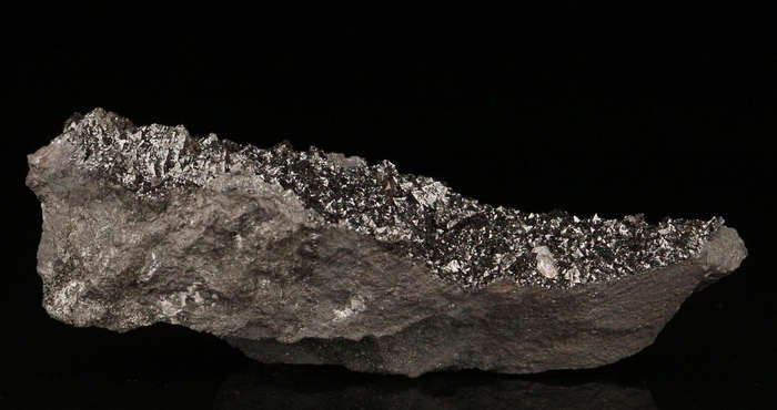 Hausmannite, "N'Chwaning II Mine, Kalahari Manganese Field, Northern Cape, South Africa "