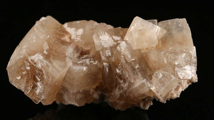 Hydroxyapophyllite Cluster with Calcite, N'Chwaning II, Northern Cape, South Africa