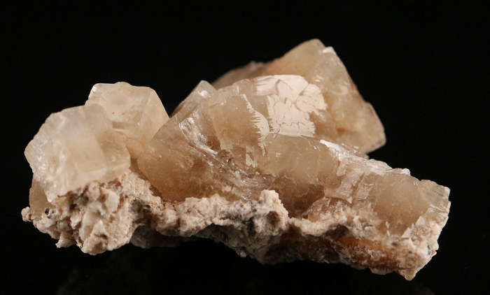 Hydroxyapophyllite Cluster with Calcite, N'Chwaning II, Northern Cape, South Africa