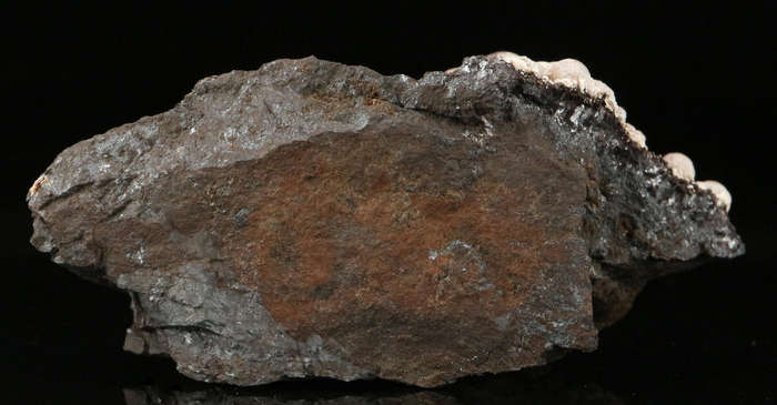 Rhodochrosite, Manganite on Matrix,"N'Chwaning I Mine, Kalahari Manganese Field, Northern Cape, Sout