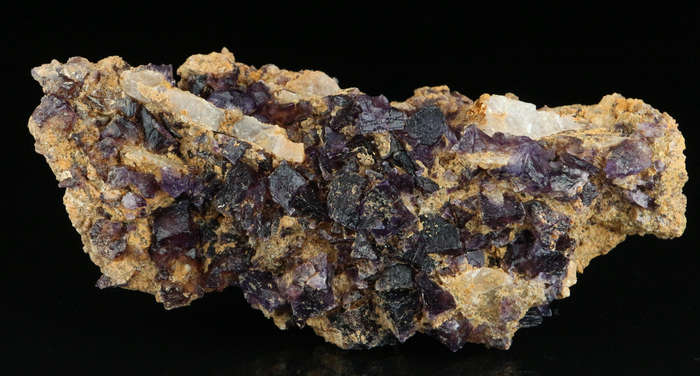 Grape Jelly Fluorite on Matrix, Damaraland, Palmwag, Erongo, Namibia