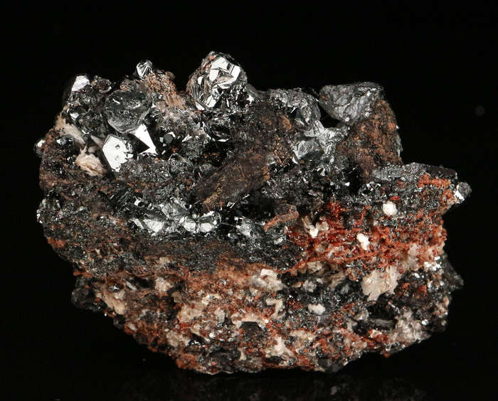 Hematite Cluster, "Wessels Mine, Kalahari Manganese Field, Northern Cape, South Africa "