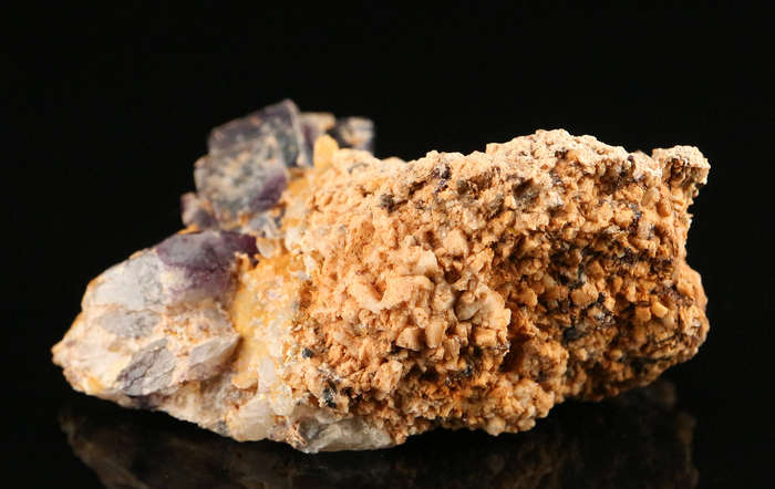 Quartz Penetrating Fluorite Small Cabinet Cluster, Brandberg Mnt, Namibia