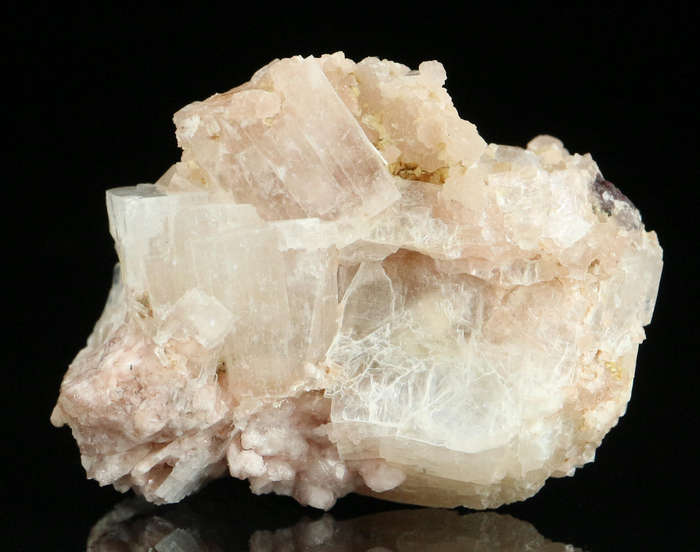 Hydroxyapophyllite on Matrix,"N'Chwaning II Mine, Kalahari Manganese Field, Northern Cape, South Afr
