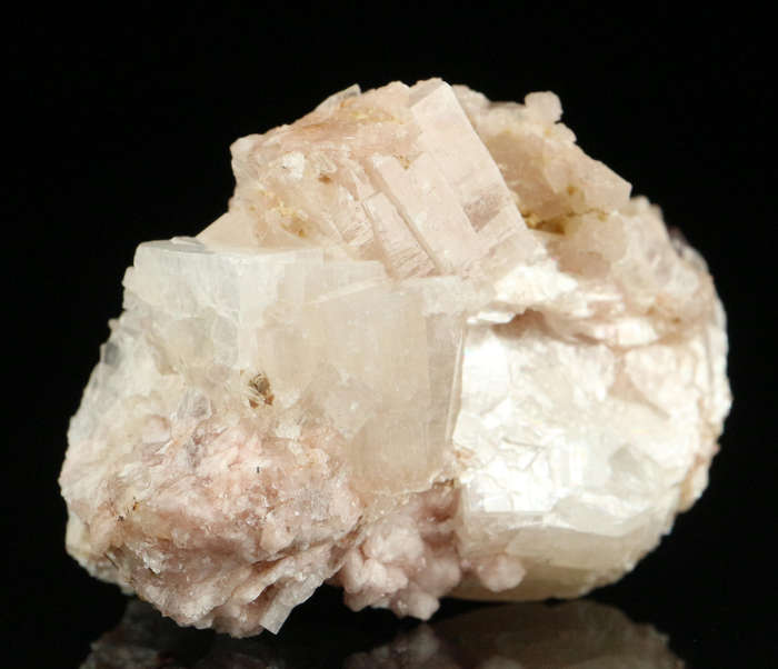 Hydroxyapophyllite on Matrix,"N'Chwaning II Mine, Kalahari Manganese Field, Northern Cape, South Afr