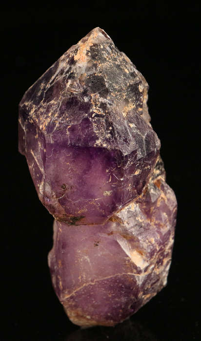 Amethyst Quartz Crystal, Gobobosebberge Mnt, Namibia